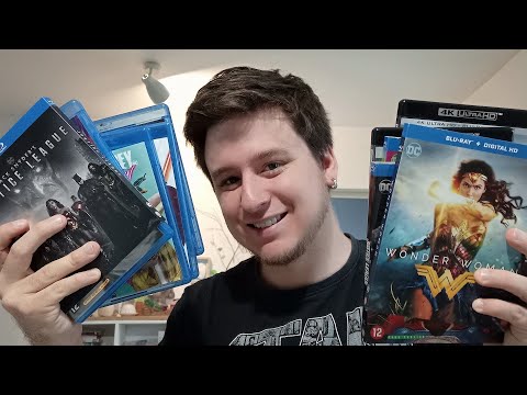 Mes Blu-rays du DC Extended Universe (DCEU) - Soft Spoken - ASMR Français