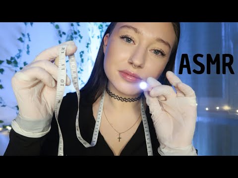 ASMR FRANCAIS - [Roleplay] Examen du visage 😴 (INAUDIBLE, mesures, lumière..)