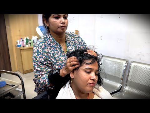 ASMR DEEP TISSUE HEAD & NECK MASSAGE WITH HAIR CRACKING & TWISTING | Fell Asleep Faster #insomnia