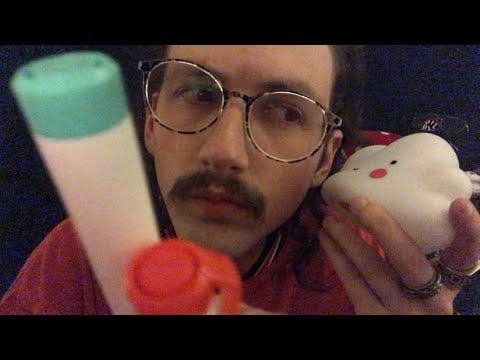 ASMR Asking Your Questions To The Wise Cloud & Marking Your Face (2 Minute Version)