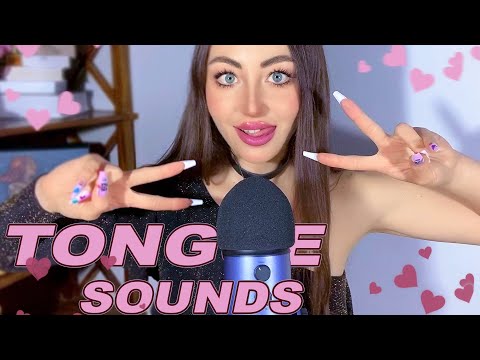 ASMR {Extremely Intense TNG Sounds and Long Nail Triggers} the Marathon of Mouth Sounds, DAY 10