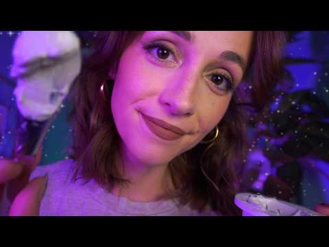 ASMR | The Midnight Spa 🌙 Pampering to Fall Asleep ☁️ (skincare, hair wash, whispers)