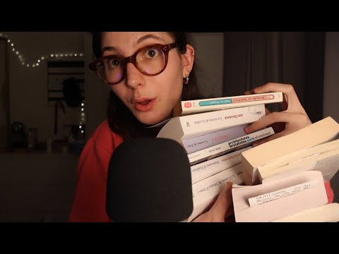 {ASMR FR} On parle livres (dernières lectures, derniers achats…) 📚📖