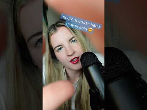 gentle EXTRA tingly mouth sounds #asmr #mouthsounds #handmovements