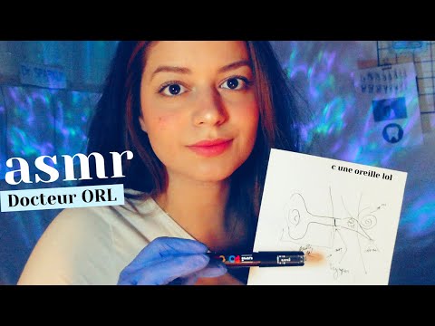 ASMR : Examen médical ORL, test auditif et c'est ultra relaxant ! (docteur part. 2) 🩺