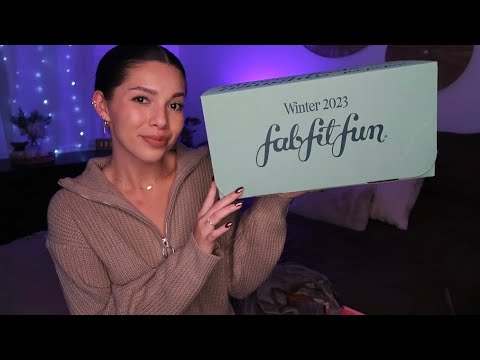 ASMR - $350 Beauty Unboxing! | Winter FabFitFun '23 ❄️