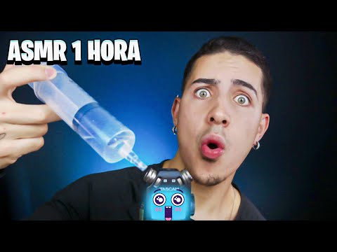 ASMR 1 HORA DA SERINGA DO SONO (NOVO SOM PARA DORMIR!) 💉💧