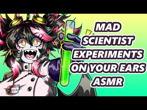 ASMR Mad Scientist Ear Experiments | Weird Science Roleplay