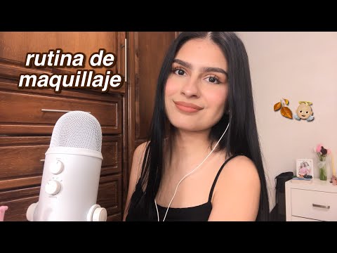 ASMR MI RUTINA DE MAQUILLAJE DE OTOÑO 🍂☕️