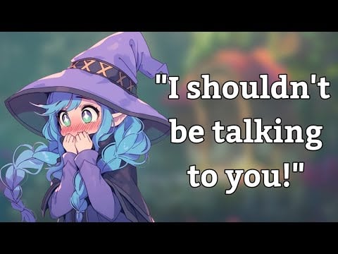 {Asmr} Cute witch drinks a truth potion and confesses [friends to lovers] [blushing] [secrets]