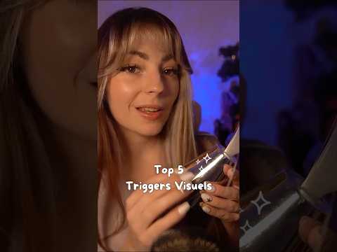 Top 5 triggers visuels 🦋 #asmr #relax #triggersforsleep