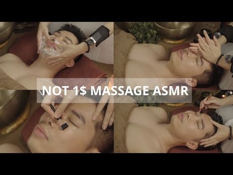 Spa Like Facial Massage ASMR | Face Wash, Exfoliate & Acupressure for Ultimate Pampering! Watch now