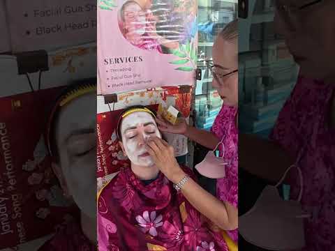 INTENSA DEPILACIÓN CALLEJERA en el BARRIO CHINO de Tailandia #beauty #facial #depilation #short