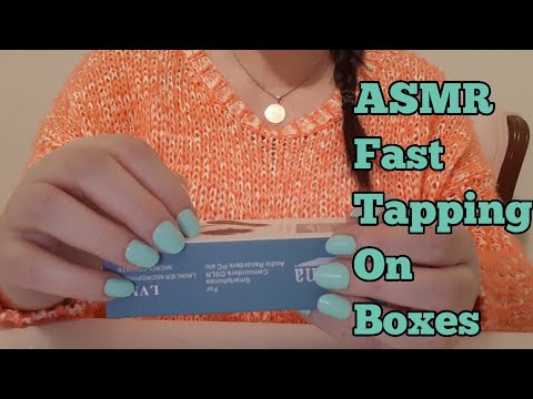 ASMR Fast Tapping On Boxes(Lo-fi)