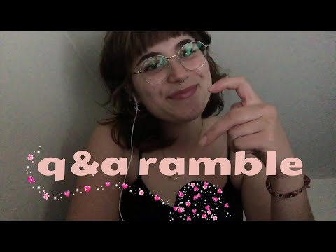 lofi ASMR whispered Q&A ⋆ get to know me 💗