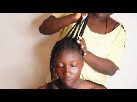 ASMR Hair Pulling, Cracking, Scalp Scratching & Massage ​⁠