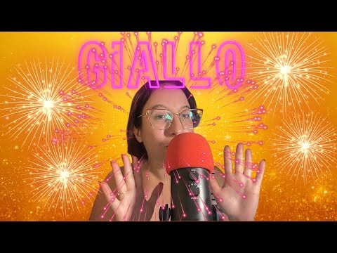 ASMR TUTTO IN GIALLO 💛💛🌼 OnlyRED ASMR