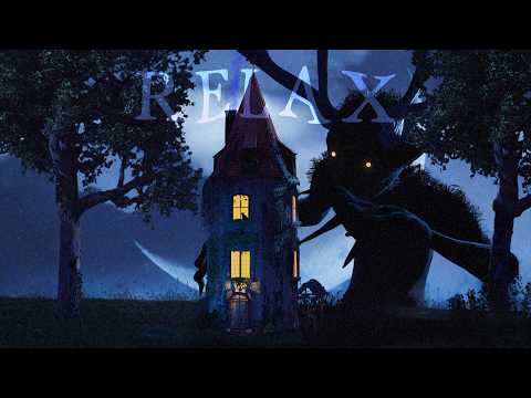 A Magical Tower, Far From Everything | soft leaves rustling, wind, chimes | ASMR Ambience | No AI
