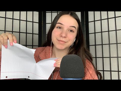 ASMR Paper Ripping (Sensitive Crinkles)