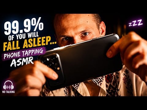 📱 99.9% of You Will Fall Asleep... Phone Tapping ASMR 😴