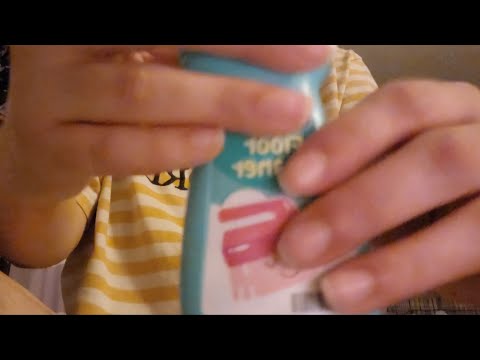 ASMR finger tapping, gripping, grasping, rubbing & more(lofi)