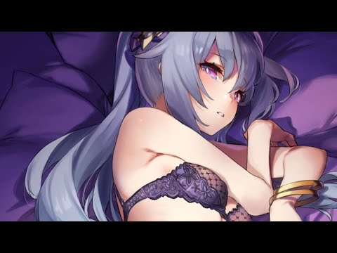 [3DIO ASMR] Keqing Fast Ear Licking (Ear Licking)