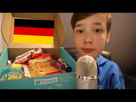 ASMR Mukbang | Trying Snacks From Germany🇩🇪 | Try Treats