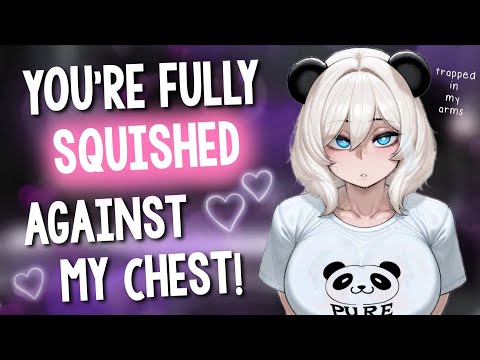Panda Girlfriend SQUEEZES you in her Arms! 🐼  [Cuddles | Heartbeat & Hair Brushing | F4A ASMR RP]