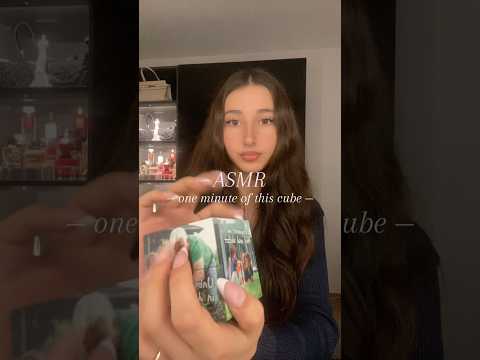 Asmr tapping & scratching on cube #asmr #cube #triggersforsleep #asmrsounds #tingles #tapping