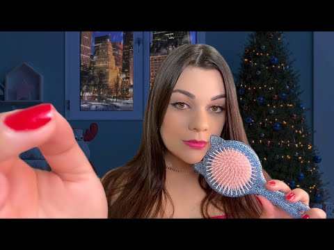 ASMR POV: SUA IRMÃ ESCOVA SEU CABELO PARA VOCÊ IR NA ESCOLA