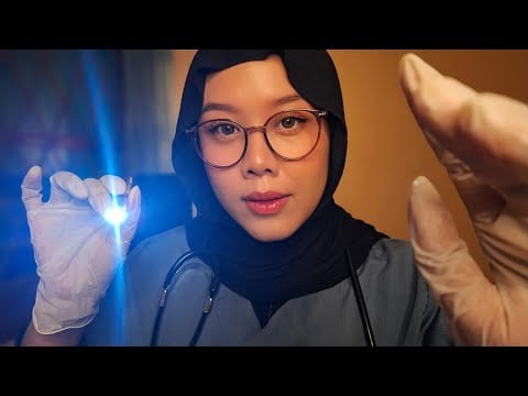 ASMR Sleep Doctor 🩺 Mengatasi Otot Tegang untuk Tidur Nyenyak