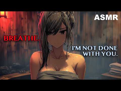 Your Private Sauna Attendant Locked the Bathhouse And She's Not Opening That Door ASMR [F4A]