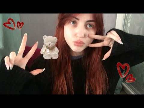 асмр звуки рта и неразборчивый шёпот ♥️🧸