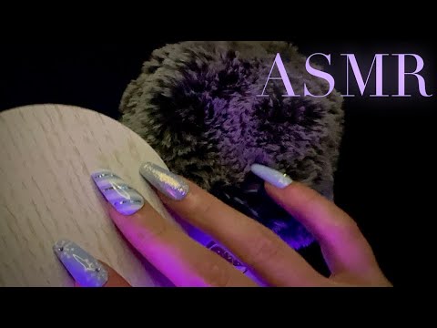 ASMR Tingly Tapping & Scratching (fast, not aggressive)