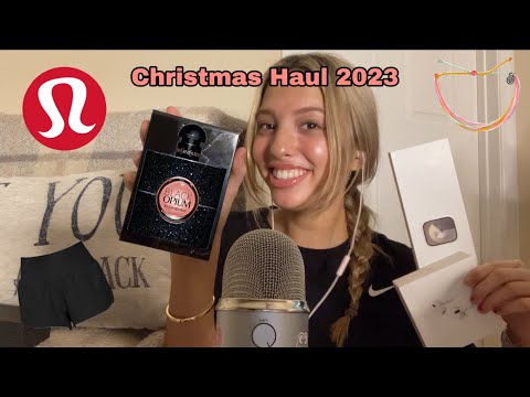 ASMR Late Christmas Haul 2023 ❤️