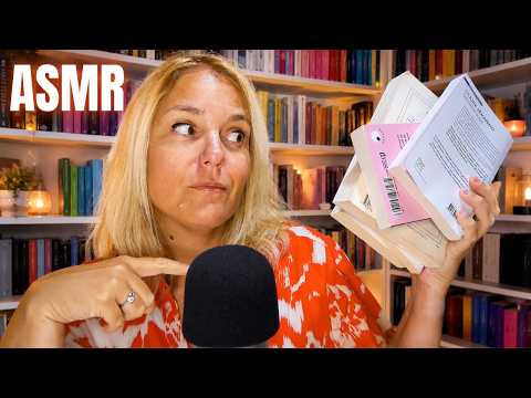 ASMR FR 📚 J'ai lu tout ça ! Mon dernier bilan lecture honnête