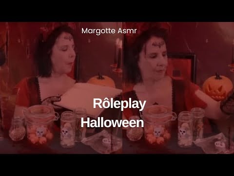 ASMR en ces temps d'Halloween, voici un Rôleplay que je vous invite à découvrir ou à re-découvrir 🎃