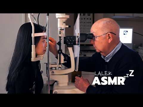ITALY's Eye Exam the MOST RELAXING Real ASMR Experience Unintentionally