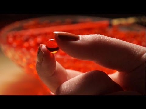 Binaural 3D ASMR. Water Marbles