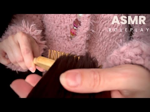 TI SPAZZOLO I CAPELLI | ASMR Roleplay Realistico