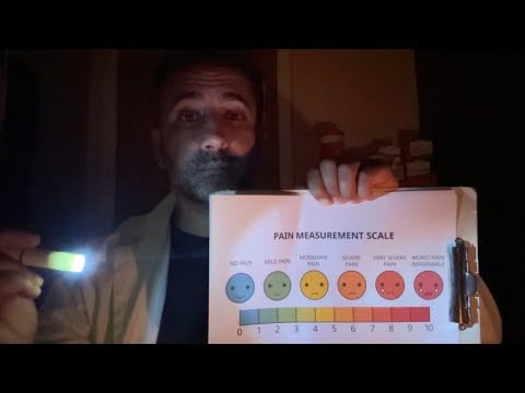 ASMR: No Electricity. No Doctor (Nurse to the rescue)
