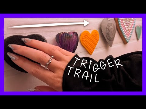 An endless journey of ASMR triggers! | Lofi + no talking