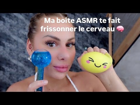 Je te fais frissonner le cerveau avec ma boîte à gadget ASMR