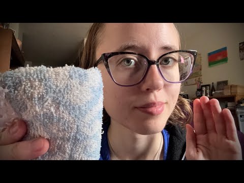 Wiping and Dabbing You Visual ASMR | Repetition | Lofi Monday's