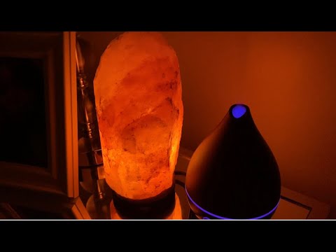 ASMR SALT LAMP YOU WILL FALL ASLEEP 99.9% + FAN SOUNDS 😴💤