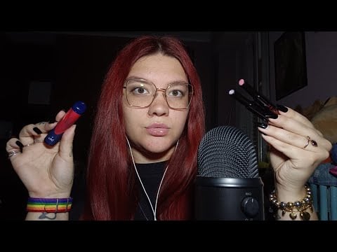 VIDEO DEDICA PER CARMELA (New LIPBALM and SMOKING) 😴💜 | ASMR ITA
