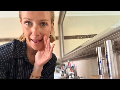ASMR How I Organised My Bathroom 🧼 Crisp Whispers + All My Products