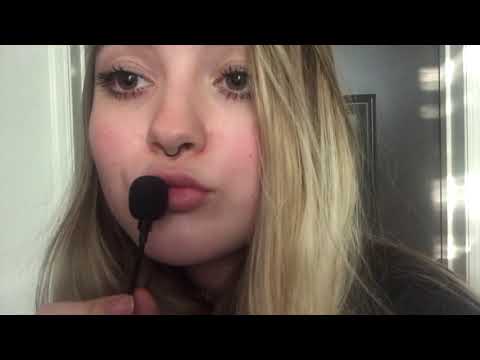 ASMR | tongue clicking, mouth sounds, trigger words, tk tk, whisper ramble ♡