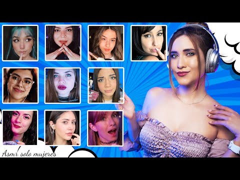 ASMR SOLO MUJERES TE HACEN DORMIR 💤 | colaboración subs y asmrtist