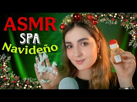 ASMR  - SPA NAVIDEÑO Para DORMIR PROFUNDO Ale ASMR